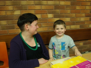 the luckiest raffle prize winner (for the second year in a row!)