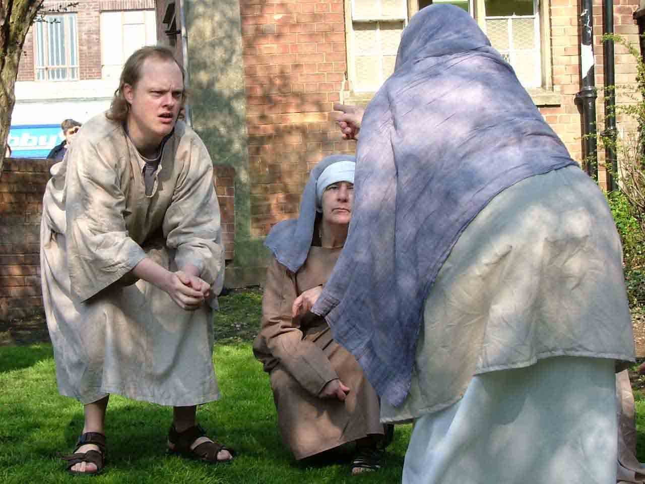 Jesus is denied by Peter