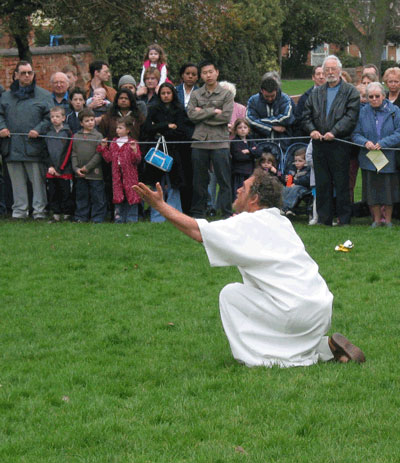 Jesus prays in agony in the Garden
