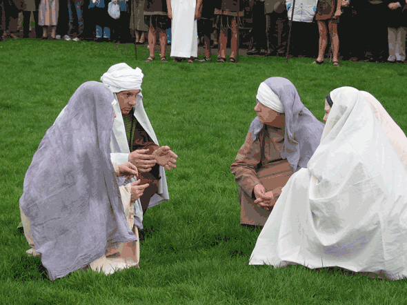 Peter is challenged by people he meets