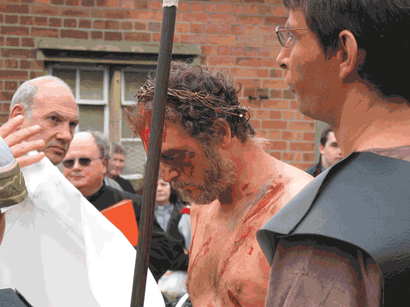 Jesus sentenced to be crucified